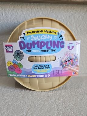 Squishy Dumpling Kids Toy - Beige